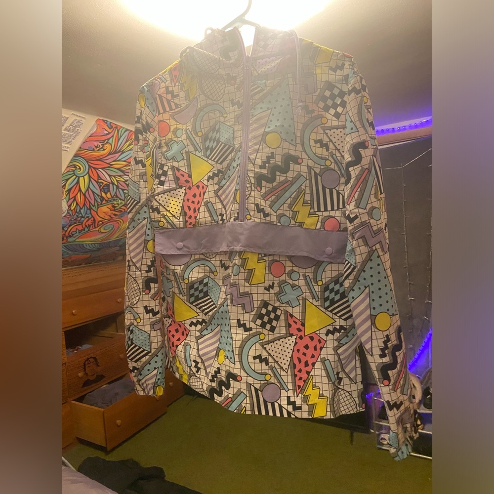 SUPER MASSIVE MENS FUNKY WINDBREAKER JACKET